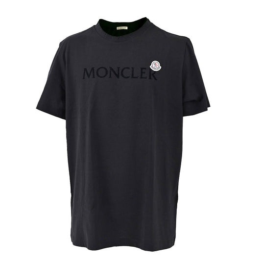 MONCLER T-shirt 8C000 22 8390T 999 Black Autumn/Winter Men's 