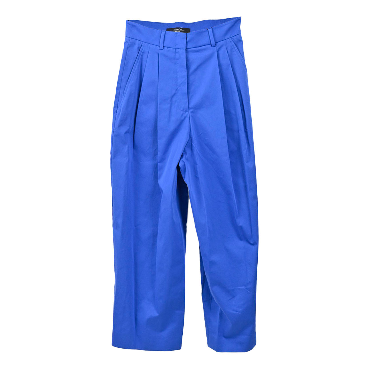 ウィークエンド マックスマーラ WEEKEND MAXMARA パンツ 51311331600 AGAMIA 16 ブルー 2023SS レディース 【再入荷なし 在庫限り】 ギフト プレゼント