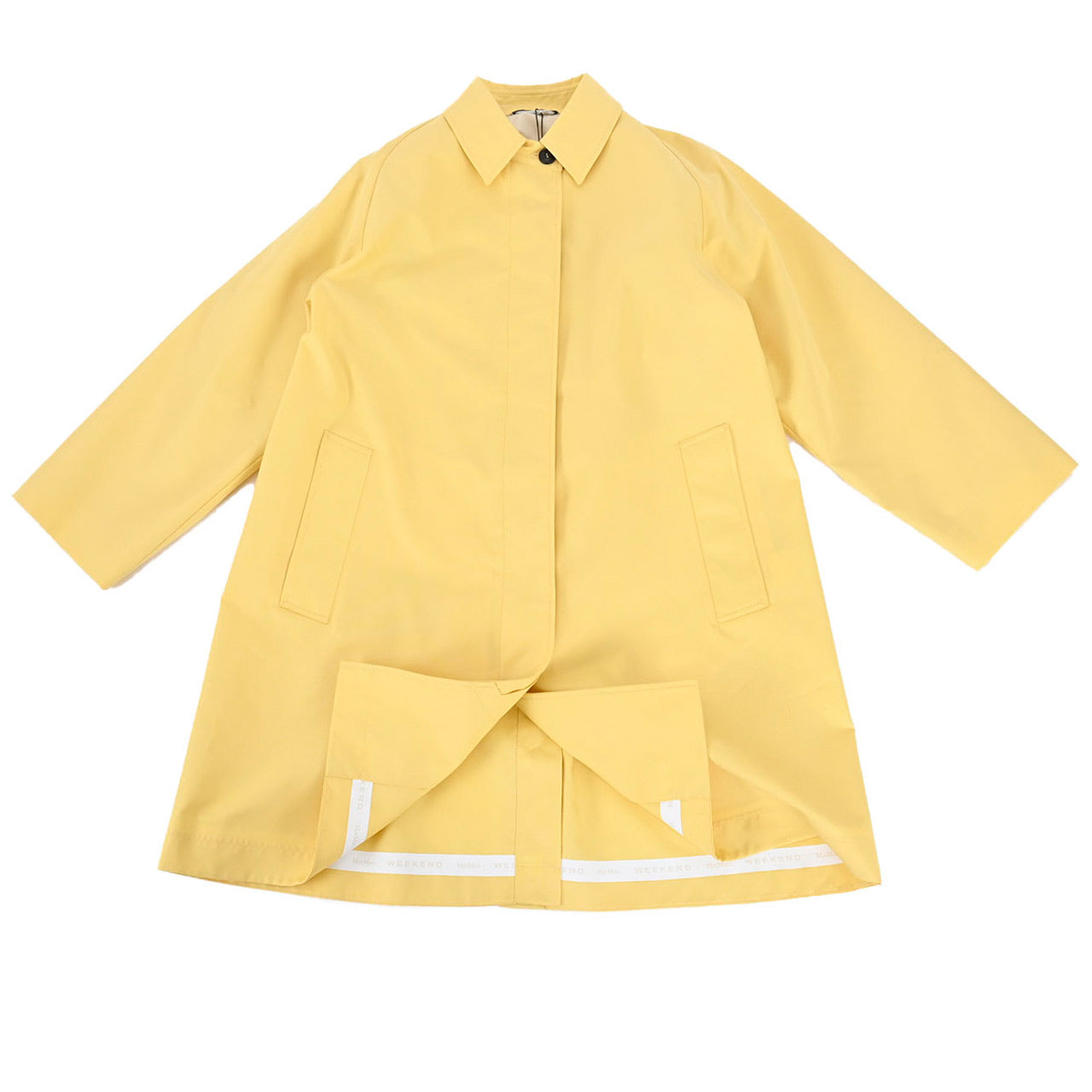 ウィークエンド マックスマーラ WEEKEND MAXMARA コート 50210237600 LEMBI 17 イエロー 2023SS レディース 【ラスト1点 40サイズ】 【再入荷なし 在庫限り】 ギフト プレゼント