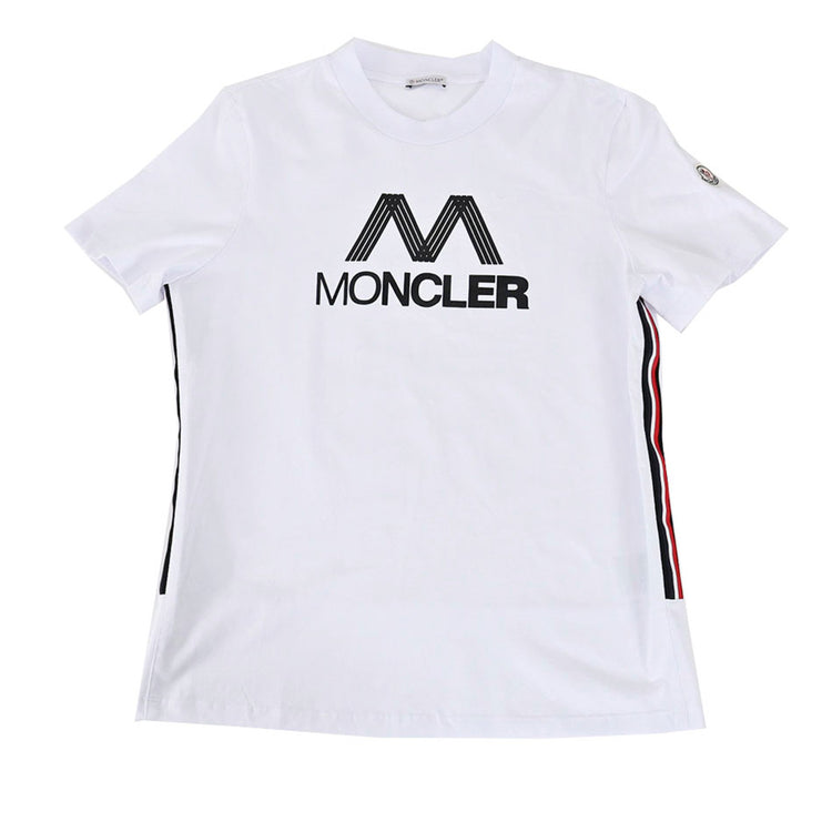 モンクレール MONCLER Tシャツ 8C000 38 829H8 001 ホワイト メンズ  父の日 プレゼント ギフト