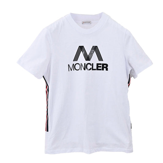 モンクレール MONCLER Tシャツ 8C000 38 829H8 001 ホワイト メンズ  父の日 プレゼント ギフト