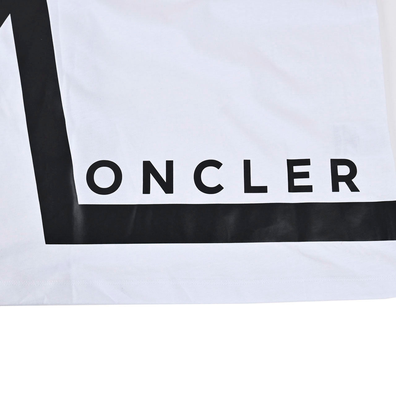 モンクレール MONCLER Tシャツ 8C00001 8390T 001 ホワイト 年秋冬 メンズ