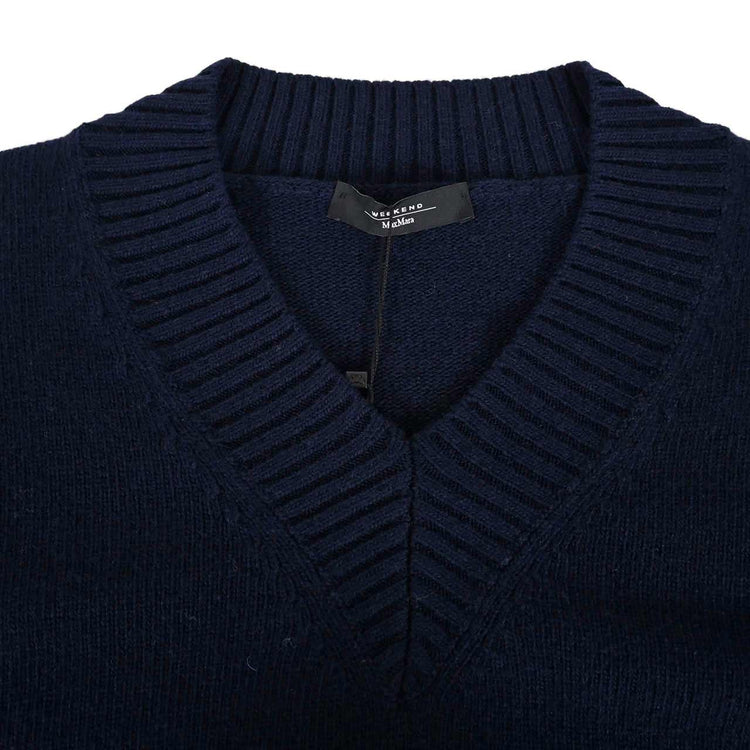 WEEKEND MAX MARA Sweater NURAGHE 536613336 34 Navy 2023AW Women's [SALE] 