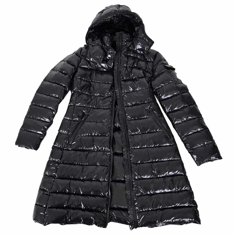 モンクレール MONCLER ダウンコート MOKA 4981705 68950 999 ブラック レディース 【ラスト1点 0サイズ】