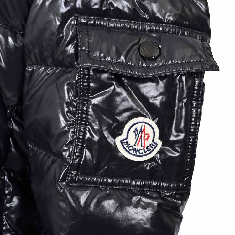 モンクレール MONCLER ダウンコート MOKA 4981705 68950 999 ブラック レディース 【ラスト1点 0サイズ】