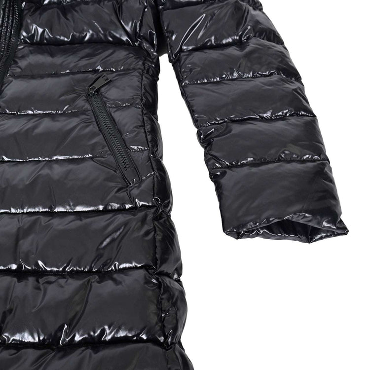 モンクレール MONCLER ダウンコート MOKA 4981705 68950 999 ブラック レディース 【ラスト1点 0サイズ】