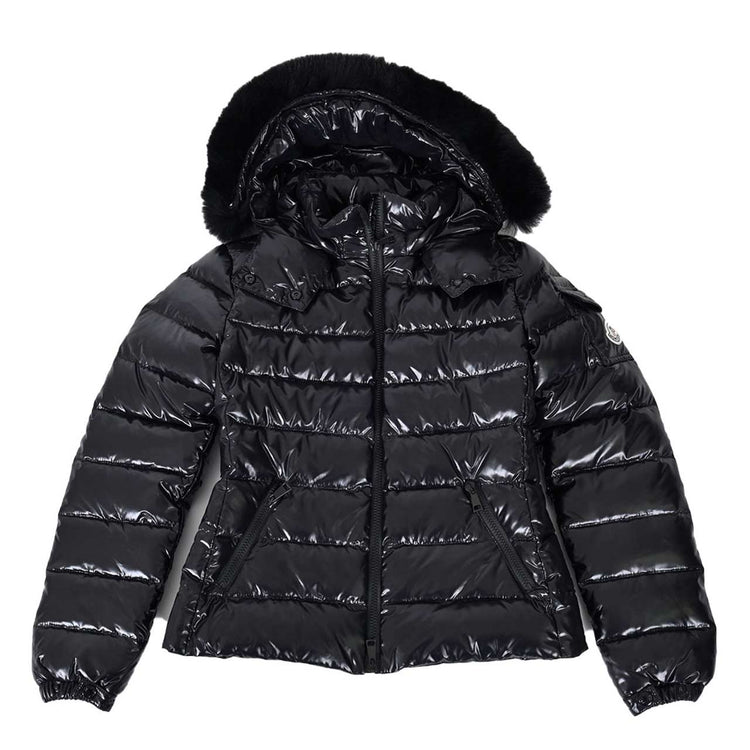 Moncler MONCLER 羽絨外套 Badyfur F2 093 1A54002 C0064 999 黑色 女式 [特價] 