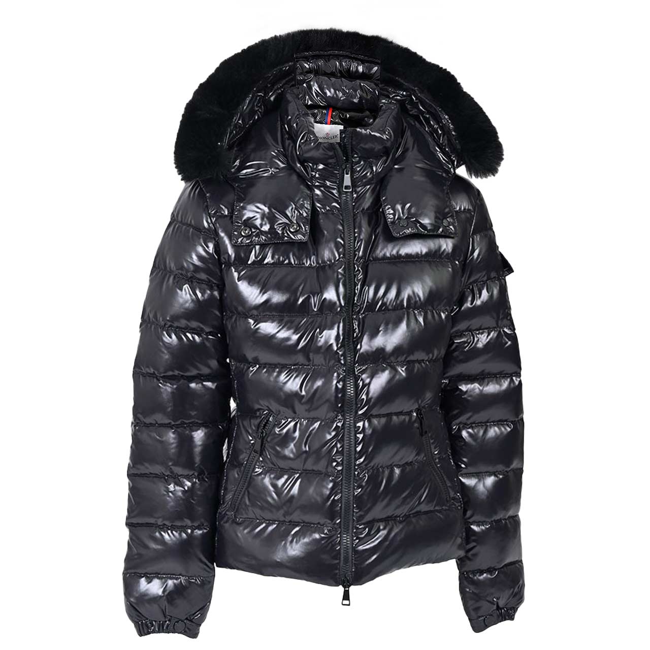 モンクレール MONCLER ダウンジャケット Badyfur  999 1A54002 C0064 ブラック レディース 【ラスト1点 00サイズ】