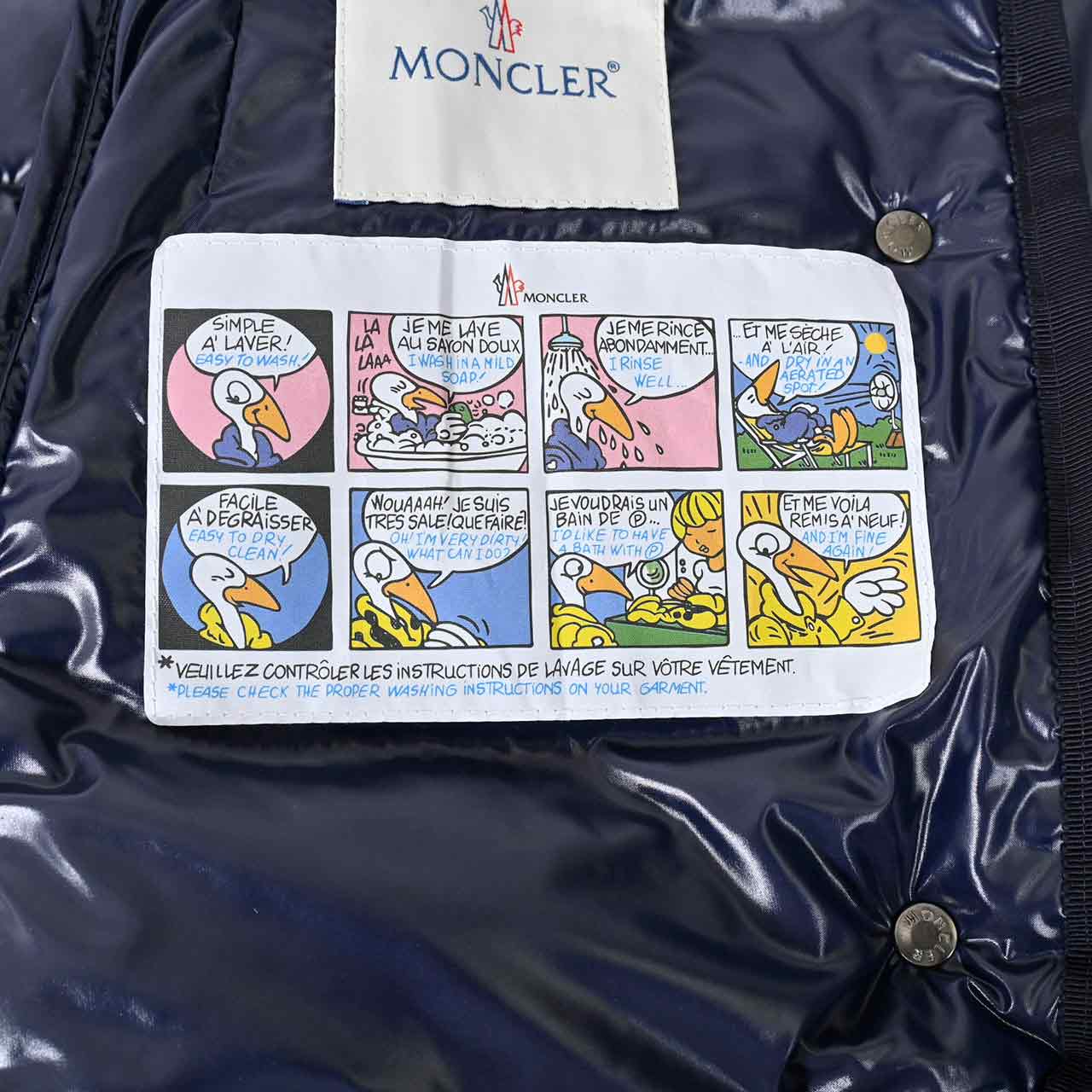 モンクレール MONCLER ダウンジャケット ARMOISE 742 ネイビー レディース