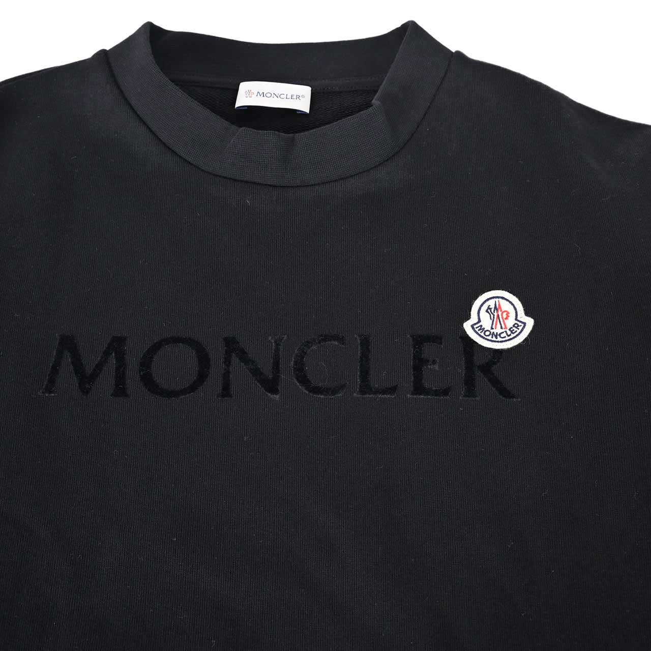 モンクレール MONCLER スウェットトレーナー 8G00023　809KR 999 ブラック  メンズ