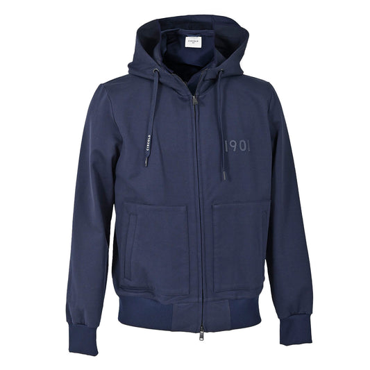 チルコロ CIRCOLO 1901 ジップアップパーカー HOODIE FULL ZIP FELPA CN4052 447 ネイビー メンズ プレゼント ギフト