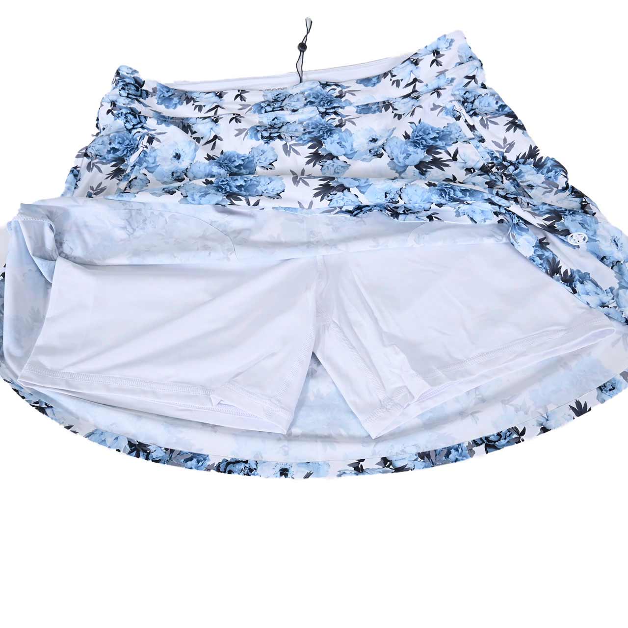 【期間限定SALE】 ジーフォア G FORE スカート PHOTO FLORAL A-LINE G4LF23B05A SNOW ホワイト レディース ゴルフ