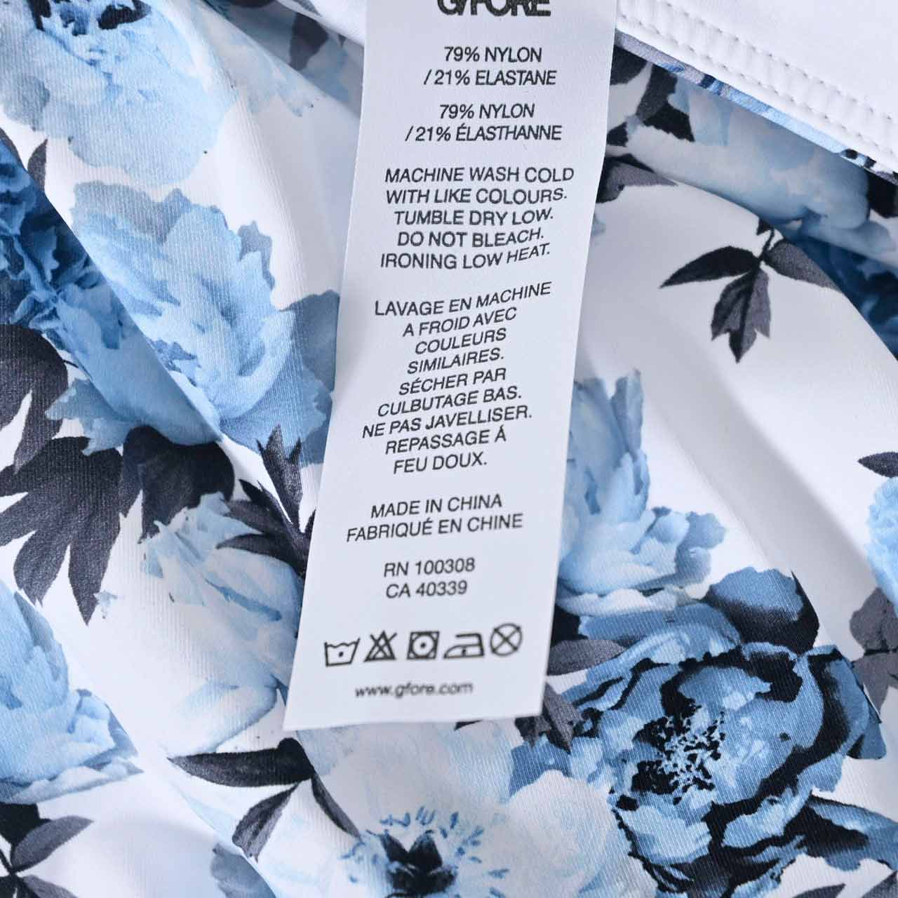 【期間限定SALE】 ジーフォア G FORE スカート PHOTO FLORAL A-LINE G4LF23B05A SNOW ホワイト レディース ゴルフ
