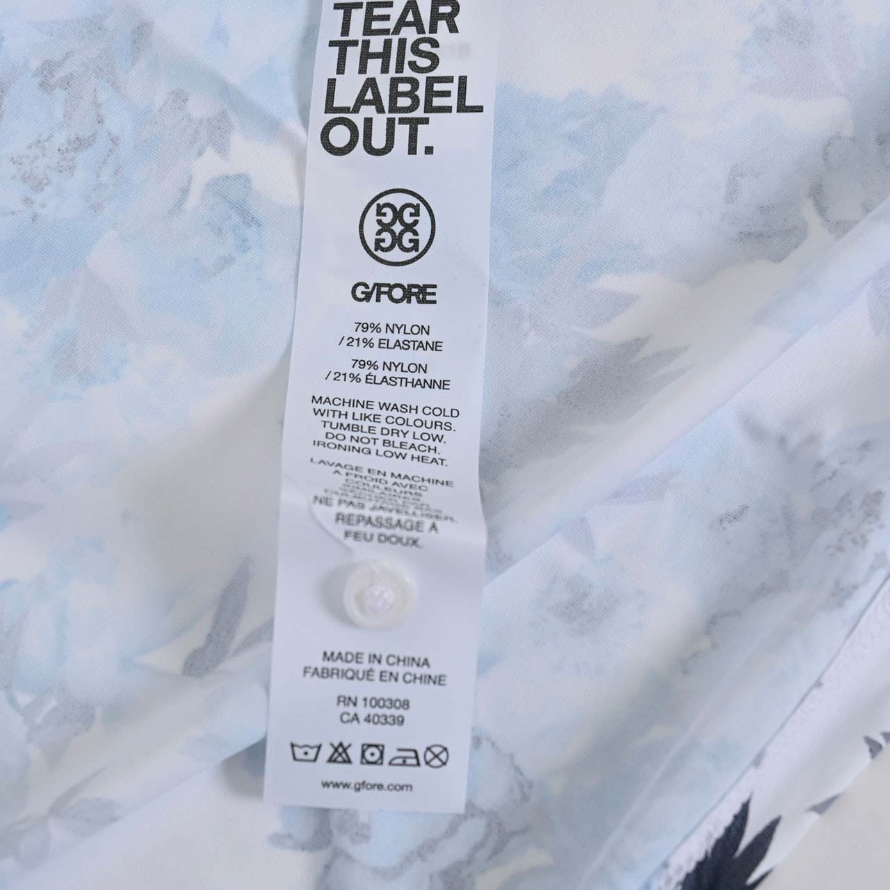 ジーフォア G FORE ポロシャツ PHOTO FLORAL COOLING G4LF23K861B SNOW ホワイト レディース ゴルフ ギフト プレゼント