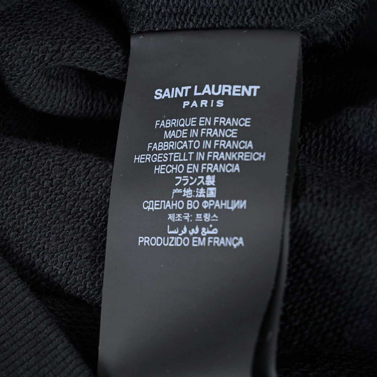 サンローラン Saint Laurent パーカー 677256 YB2EZ 1035 ブラック レディース 【ラスト1点 XSサイズ】