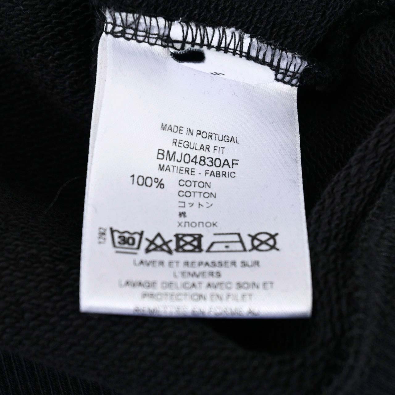 ジバンシィ GIVENCHY パーカー BMJ04830AF 001 ブラック メンズ 【ラスト1点 Sサイズ】