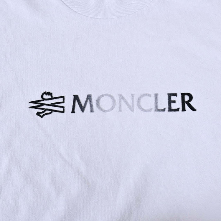 モンクレール MONCLER Tシャツ 8C000 89A17 03 001 ホワイト レディース