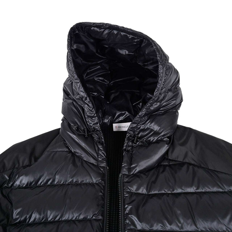 モンクレール MONCLER カーディガン 9B501 10 V9099 999 ブラック メンズ 【ラスト1点 ＸＸＬサイズ】 プレゼント ギフト