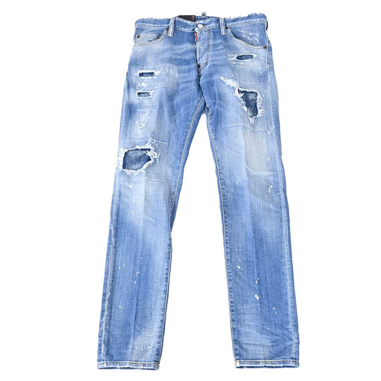 ディースクエアード DSQUARED2 ジーンズ COOL GUY JEAN S74LB1368 S30342 470 ブルー メンズ 【ラスト1点 46サイズ】 プレゼント ギフト