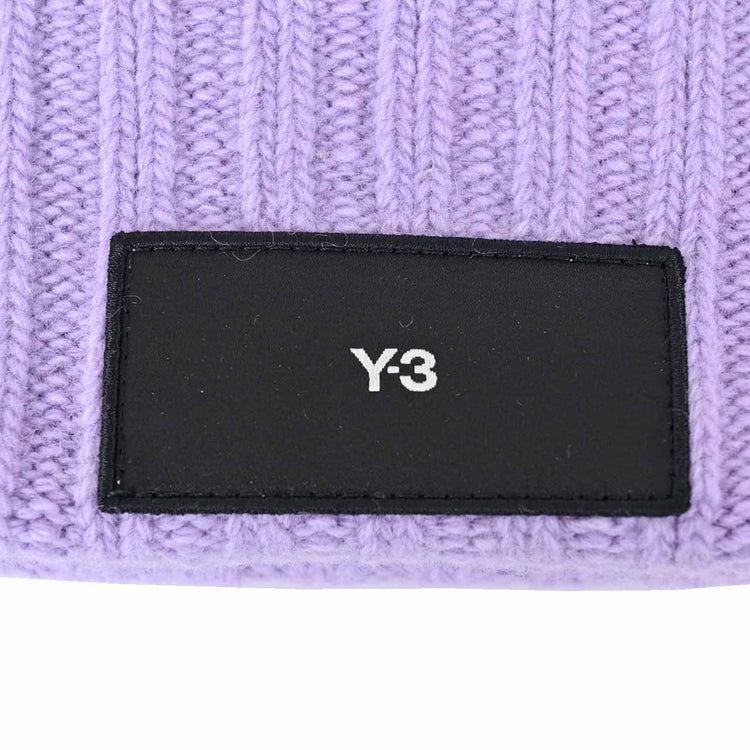 ワイスリー Y-3 キャップ Y-3 KNIT BEANIE IU4621 パープル メンズ  プレゼント ギフト