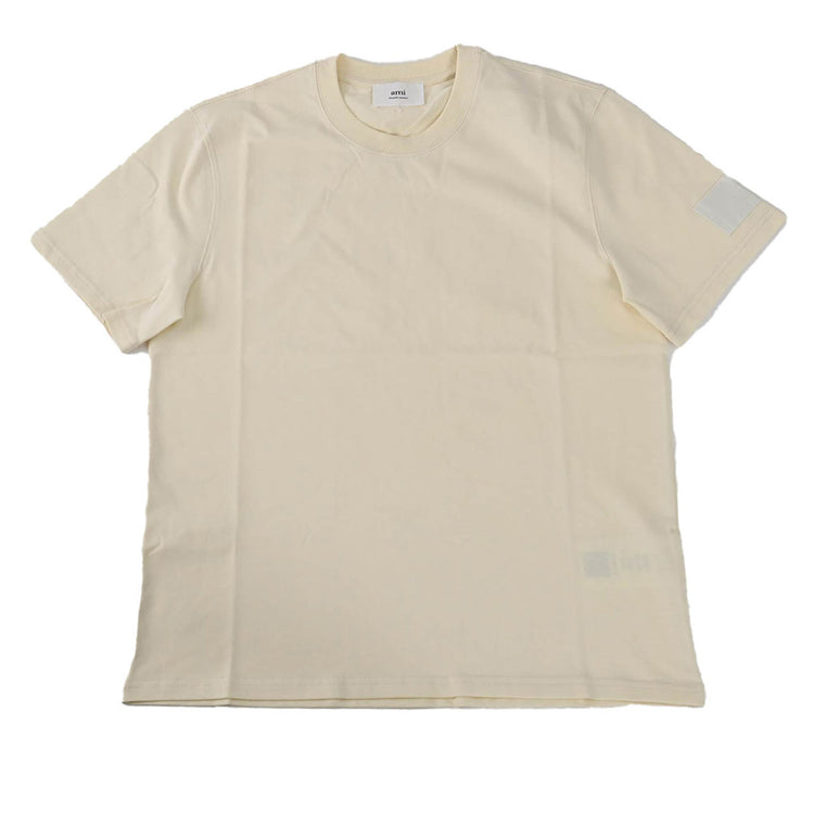 アミ AMI Tシャツ UTS017 726 185 クリーム メンズ レディース 【ラスト1点 XLサイズ】 プレゼント ギフト