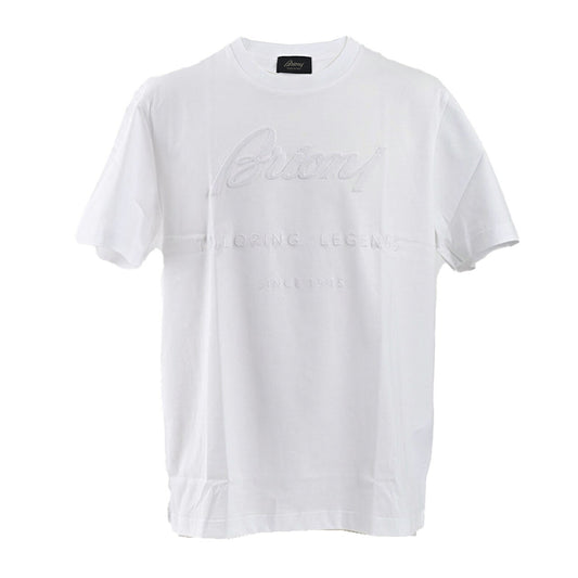 ブリオーニ Brioni Tシャツ UJCH0L OA621 9000 ホワイト AW メンズ