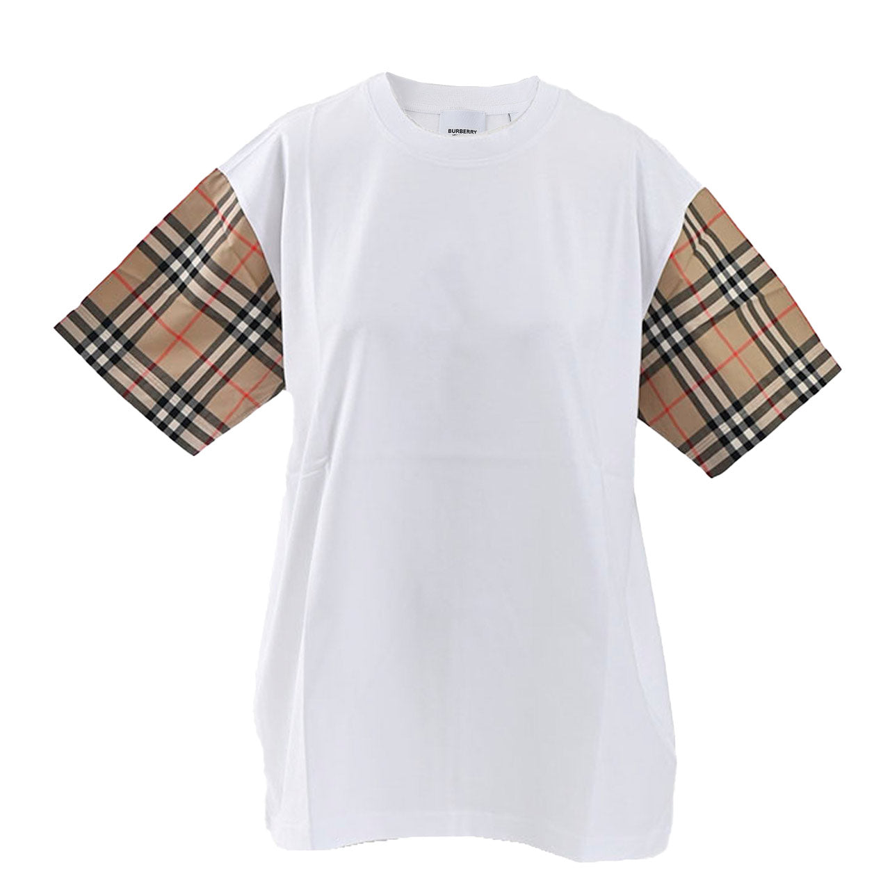 バーバリー BURBERRY Tシャツ 8042716 A1464 ホワイト レディース 【ラスト1点 Sサイズ】 ギフト プレゼント
