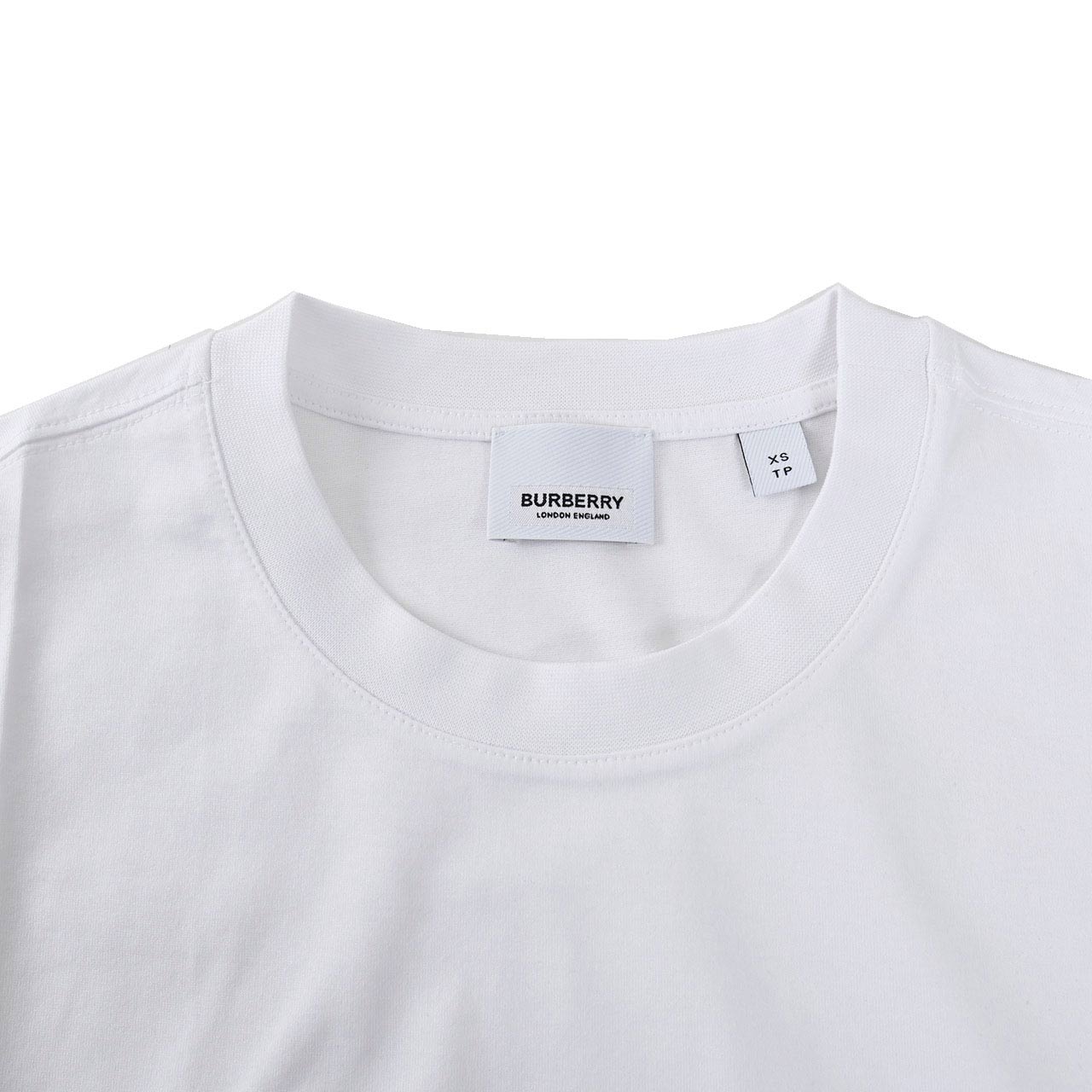 バーバリー BURBERRY Tシャツ 8042716 A1464 ホワイト レディース 【ラスト1点 Sサイズ】 ギフト プレゼント