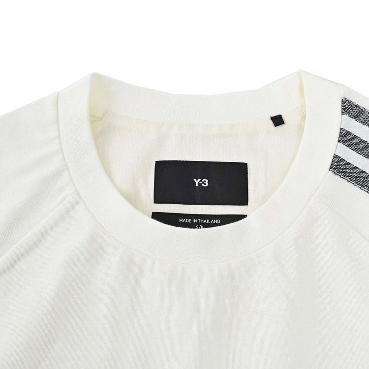 ワイスリー Y-3 クルーネック長袖Ｔシャツ IV5622 ホワイト 2024年春夏新作 2024SS メンズ  プレゼント ギフト