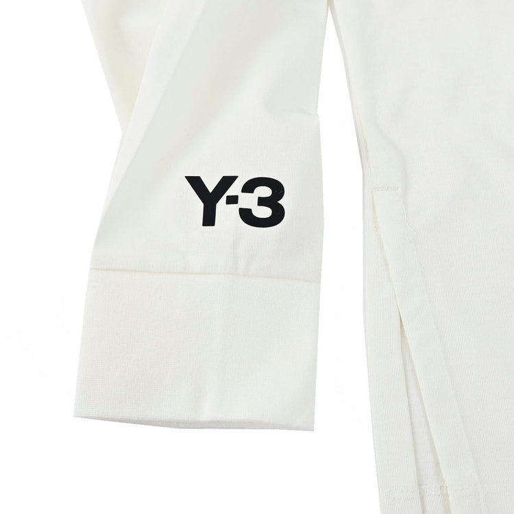 ワイスリー Y-3 クルーネック長袖Ｔシャツ IV5622 ホワイト 2024年春夏新作 2024SS メンズ  プレゼント ギフト