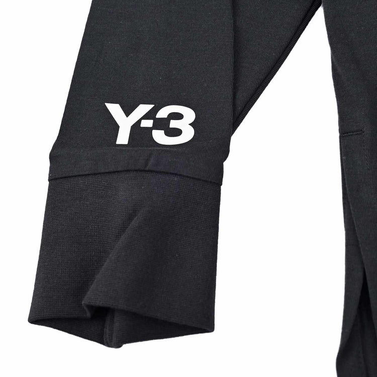 ワイスリー Y-3 クルーネック長袖Ｔシャツ IR6268 ブラック 2024年春夏新作 2024SS メンズ  プレゼント ギフト