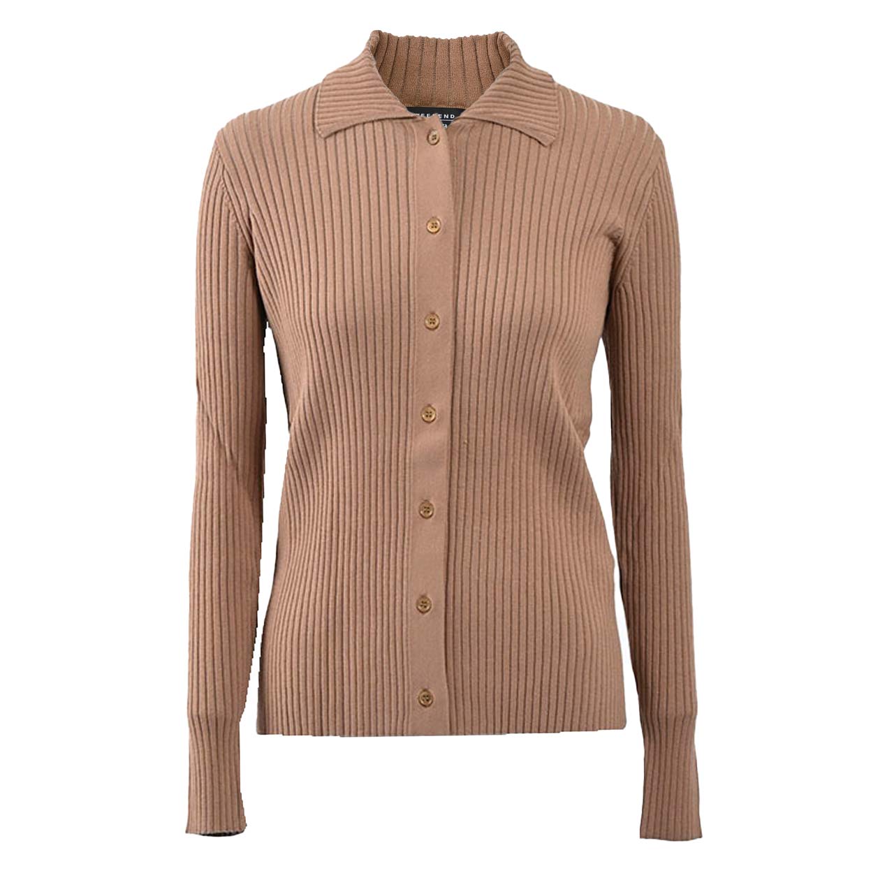 ウィークエンド マックスマーラ WEEKEND MAXMARA カーディガン PAPIRO 53410116 011 ブラウン 2024年春夏新作 2024SS レディース 【再入荷なし 在庫限り】 ギフト プレゼント 【ラスト1点 Sサイズ】