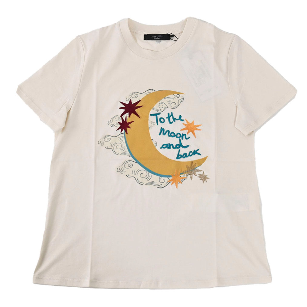 ウィークエンド マックスマーラ WEEKEND MAXMARA Tシャツ CINEMA 59710616 003 イエロー 2024年春夏新作 2024SS レディース 【再入荷なし 在庫限り】 【ラスト1点 XSサイズ】