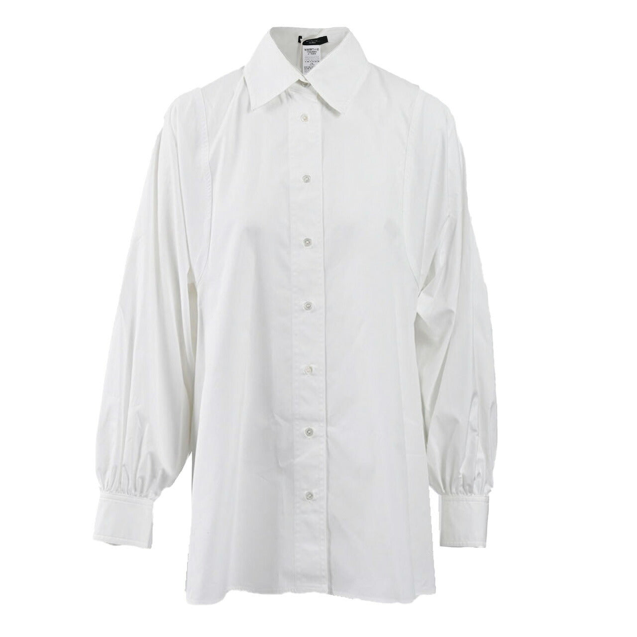 ウィークエンド マックスマーラ WEEKEND MAXMARA ブラウス FUFY 51110516 001 ホワイト 2024年春夏新作 2024SS レディース 【再入荷なし 在庫限り】 ギフト プレゼント 【ラスト1点 36サイズ】