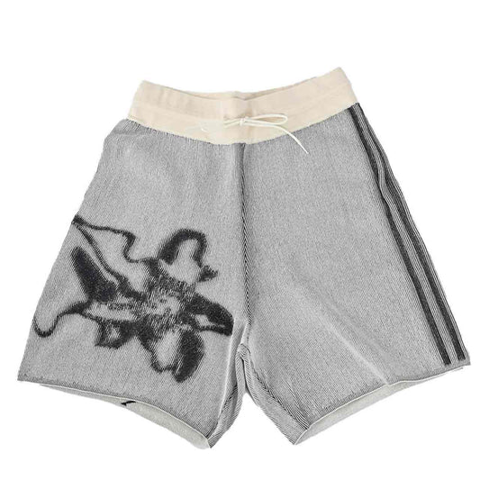 ワイスリー Y-3 ハーフパンツ GFX KNIT SHORTS IV7741 ホワイト 2024春夏 メンズ