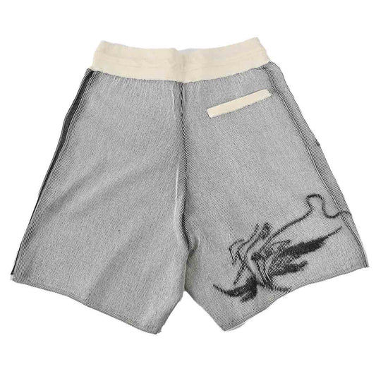 ワイスリー Y-3 ハーフパンツ GFX KNIT SHORTS IV7741 ホワイト 2024年春夏新作 2024SS メンズ  プレゼント ギフト