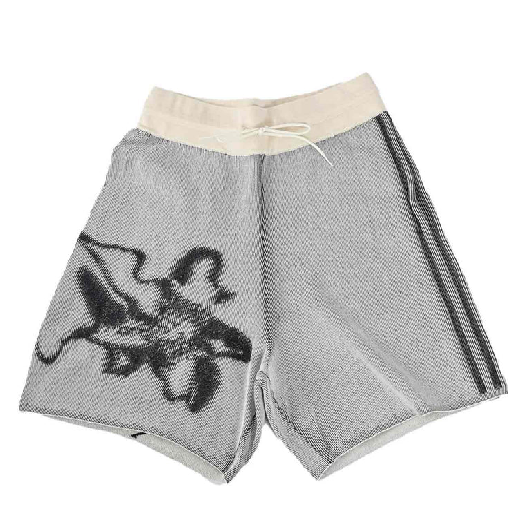 ワイスリー Y-3 ハーフパンツ GFX KNIT SHORTS IV7741 ホワイト 2024年春夏新作 2024SS メンズ  プレゼント ギフト