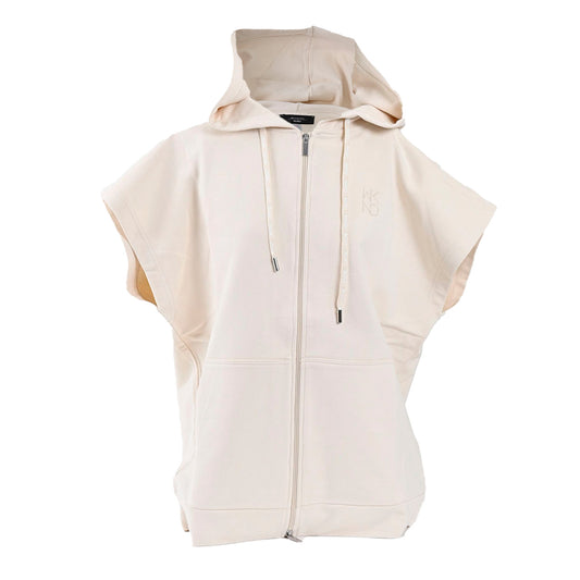 【SALE】 ウィークエンド マックスマーラ WEEKEND MAXMARA ジップアップパーカー PINCIO 5921031600 001 クリーム 2024年春夏新作 2024SS レディース 【ラスト1点 Ｌサイズ】 【再入荷なし 在庫限り】 【プライスダウン】