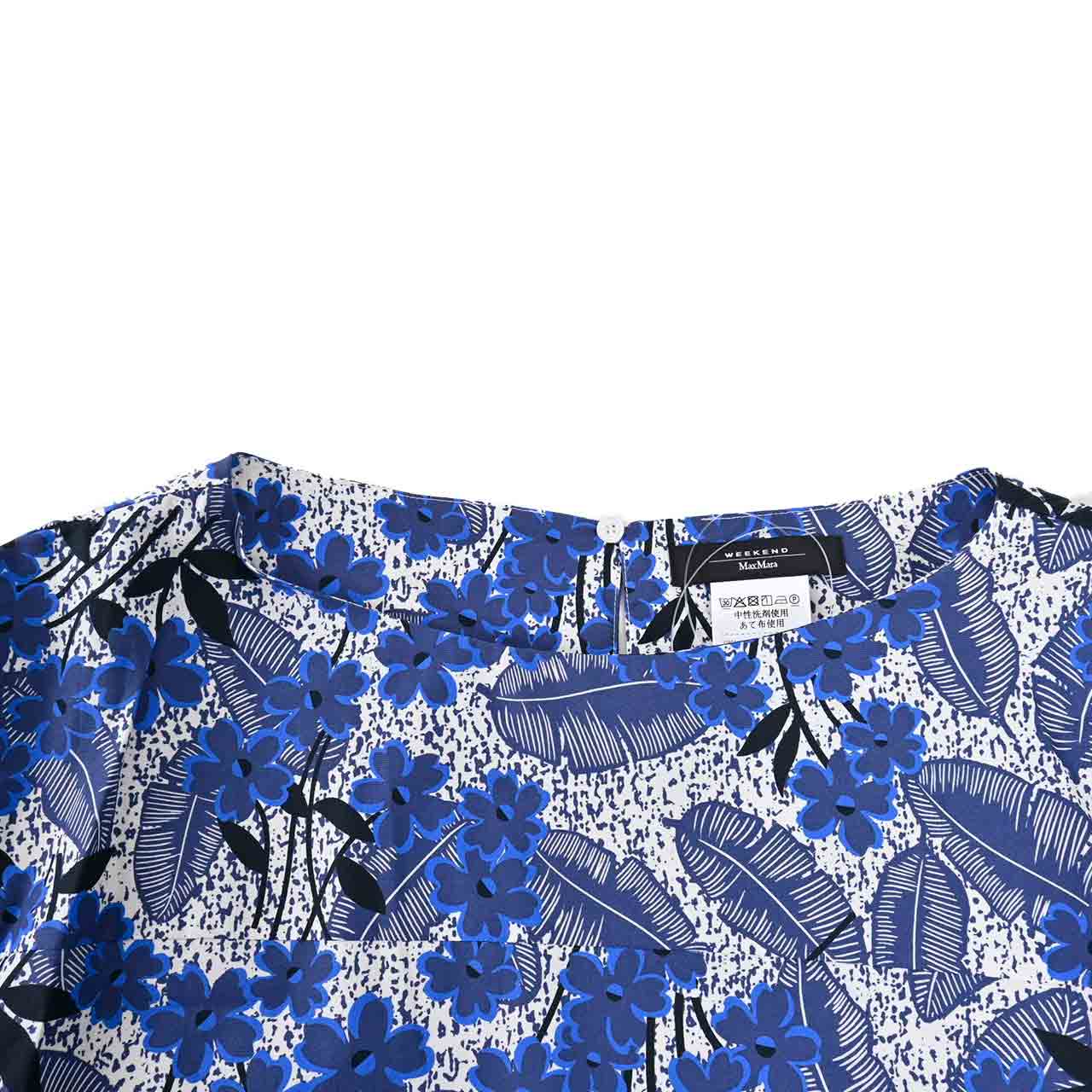 WEEKEND MAXMARA ウィークエンド マックスマーラ コットン ワンピース ASTOR 52211026 005 ブルー レディース 春ワンピース