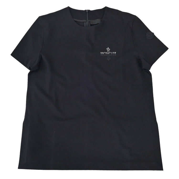 モンクレール MONCLER Tシャツ 89AE8 8C000 01 999 ブラック 2024年春夏新作 2024SS レディース