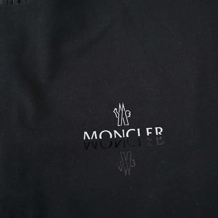 モンクレール MONCLER Tシャツ 89AE8 8C000 01 999 ブラック 2024年春夏新作 2024SS レディース