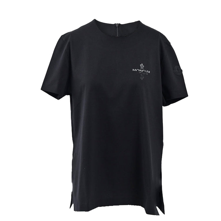 モンクレール MONCLER Tシャツ 89AE8 8C000 01 999 ブラック 2024年春夏新作 2024SS レディース