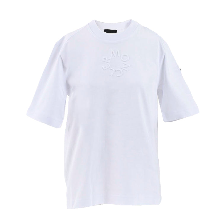 モンクレール MONCLER Tシャツ 89A17 8C000 02 001 ホワイト 2024SS レディース