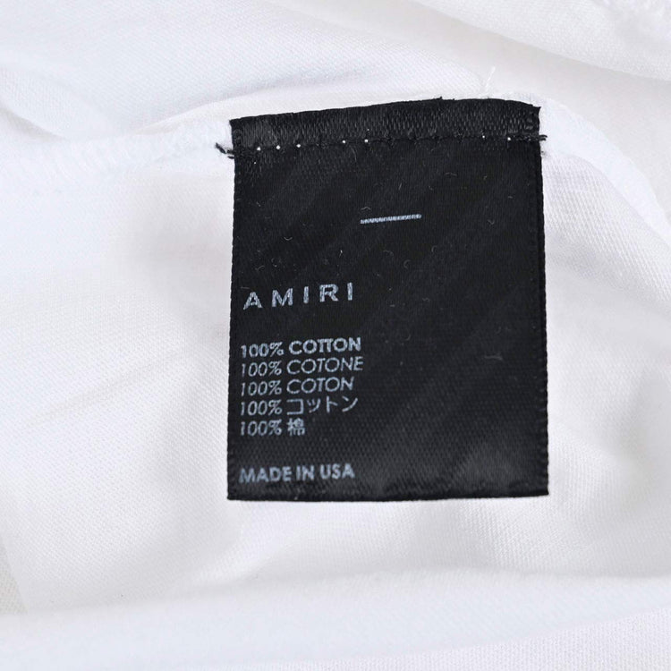 アミリ AMIRI Tシャツ AMJYTE1004 ホワイト 2024年春夏新作 2024SS メンズ プレゼント ギフト