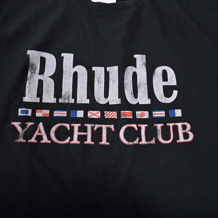 ルード RHUDE Tシャツ RHSS24TT1001 2610 0610 ブラック 2024SS メンズ