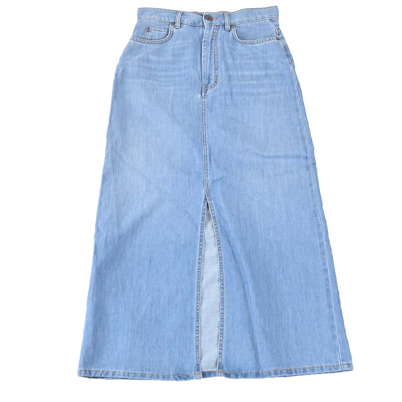 WEEKEND MAXMARA ウィークエンド マックスマーラ コットン スカート GELADA 51010626 009 ブルー レディース  ギフト プレゼント