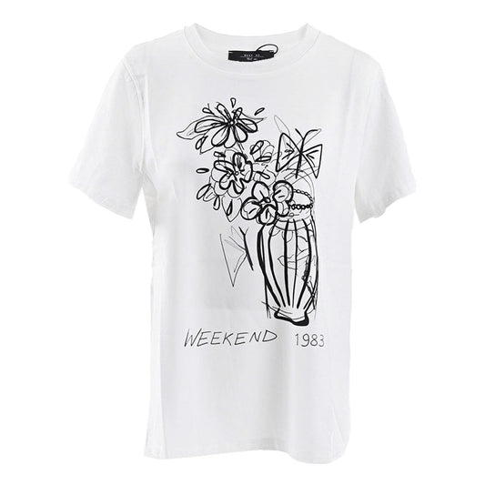 ウィークエンド マックスマーラ WEEKEND MAXMARA Tシャツ NERVI 59710516 004 ホワイト 2024年春夏新作 2024SS レディース 【再入荷なし 在庫限り】 ホワイトデー ギフト プレゼント