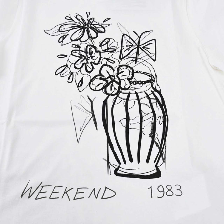 WEEKEND MAXMARA T-shirt NERVI 59710516 004 White 2024SS Women's 