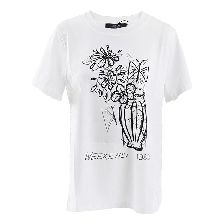 WEEKEND MAXMARA T-shirt NERVI 59710516 004 White 2024SS Women's 