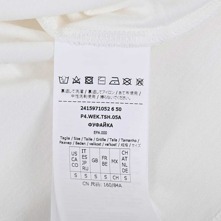 週末 Max Mara WEEKEND MAXMARA T 卹 YEN 59710526 010 白色 2024SS 女裝